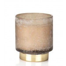 CORTINA SCENTED CANDLE JAR – TAUPE – TOBACCO FLOWER – SM