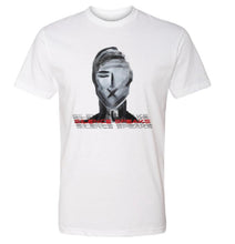 Load image into Gallery viewer, Silence Speaks Unisex White T-Shirt
