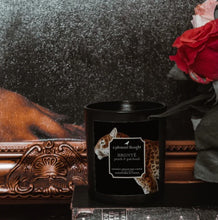 Load image into Gallery viewer, BRONTË | PEACH &amp; PATCHOULI | RAVEN CANDLE

