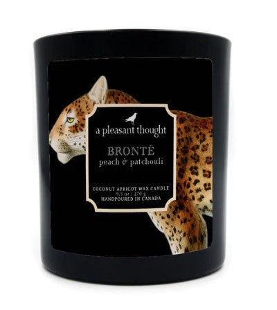 BRONTË | PEACH & PATCHOULI | RAVEN CANDLE