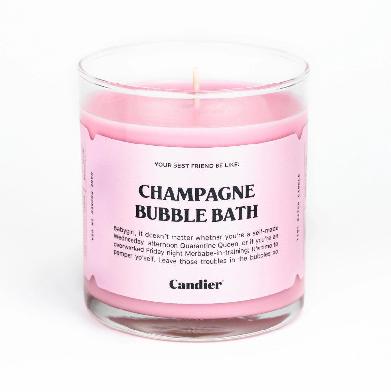 CHAMPAGNE BUBBLE BATH CANDLE
