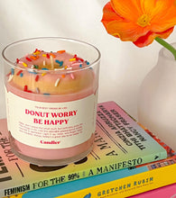 Load image into Gallery viewer, DONUT WORRY CANDLE
