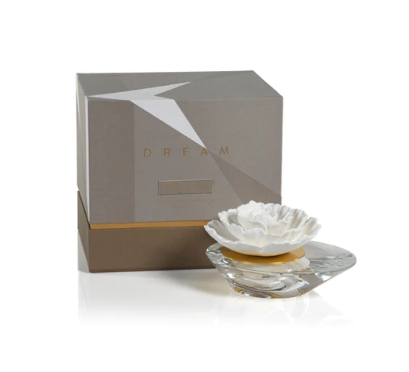 DREAM PORCELAIN DIFFUSER – MINI CRYSTAL EDITION / MORROCAN PEONY