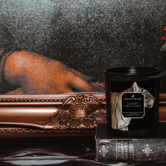 GATSBY | TOBACCO & VANILLA | RAVEN CANDLE