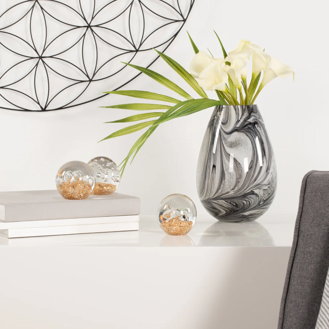 GLITTER GLASS BALL  3