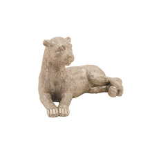 Load image into Gallery viewer, 6&quot;H LAYING LEOPARD, CHAMPAGNE
