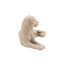 Load image into Gallery viewer, 6&quot;H LAYING LEOPARD, CHAMPAGNE
