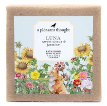 Load image into Gallery viewer, LUNA | SWEET CITRUS &amp; JASMINE | BATH BOMB
