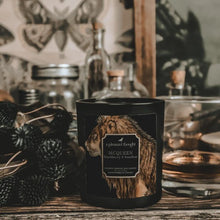 Load image into Gallery viewer, MCQUEEN | BLACKBERRY &amp; BOURBON | RAVEN CANDLE
