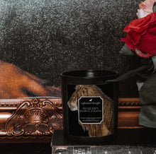 Load image into Gallery viewer, MCQUEEN | BLACKBERRY &amp; BOURBON | RAVEN CANDLE
