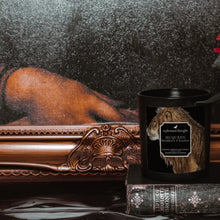 Load image into Gallery viewer, MCQUEEN | BLACKBERRY &amp; BOURBON | RAVEN CANDLE

