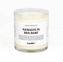 Load image into Gallery viewer, NAMASTE IN BED, BABE CANDLE
